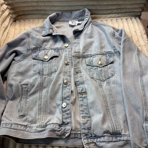 Princess Polly Light Blue Jean Jacket